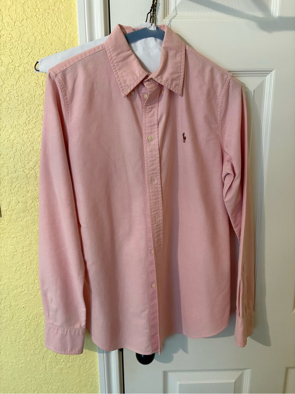 Ralph Lauren Women’s Pink Oxford Button-Down Shirt